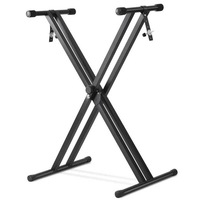 Adjustable Keyboard Stand For Piano Music Double Brace Folding Heavy Duty 99x42
