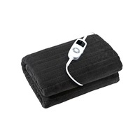 Electric Blanket Washable Heated Throw Rug Double Sided Coral Fleece