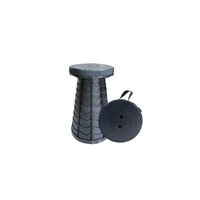 Folding Stool Seat Portable Retractable Telescopic Camping Fishing Travel Chairs