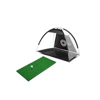 Golf Practice Net Hitting Driving Netting Chipping Cage Training Aid Mat