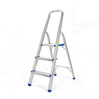 3/4/5 Step Multi-Purpose Folding Ladder Aluminium Light Weight Non Slip Platform