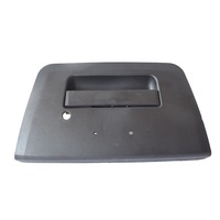 Matt Black Tailgate Door Handle Cover w/ Key Hole Fit For Nissan Navara D40 Ute