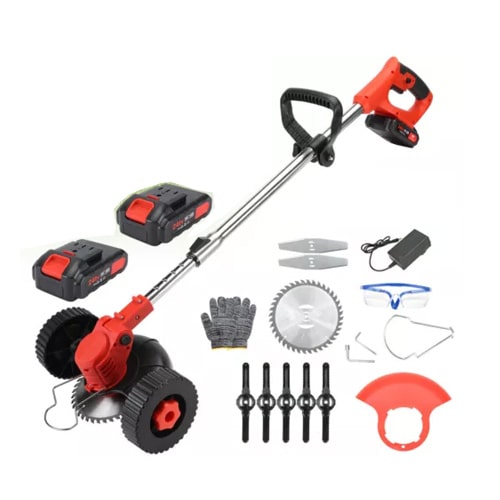 Mower Cordless Grass Trimmer Lawn Cutter Battery Brushcutter Unbranded Australia