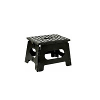 Portable Non Slip Folding Stool Chair Plastic Foldable Step Flat Outdoor Kitchen