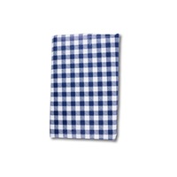Table Cloth Checkered Flannel Back 4 Colours Reusable 130 x 225cm