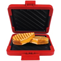 Eezee Muncheez: The Ultimate Microwave Toastie Maker with Non-Stick Plate & Heatwave Tech for Quick Snacks