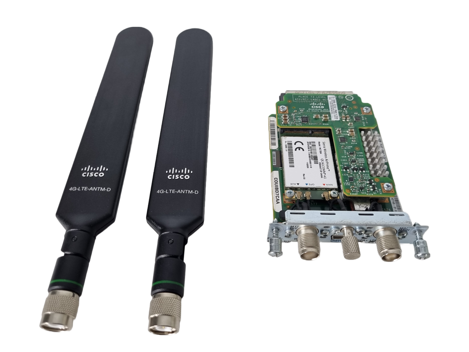Cisco 4G LTE 2.0 Enhanced High-Speed WAN Interface Card - EHWIC-4G-LTE-AU, 2x Antennas REFURBISHED
