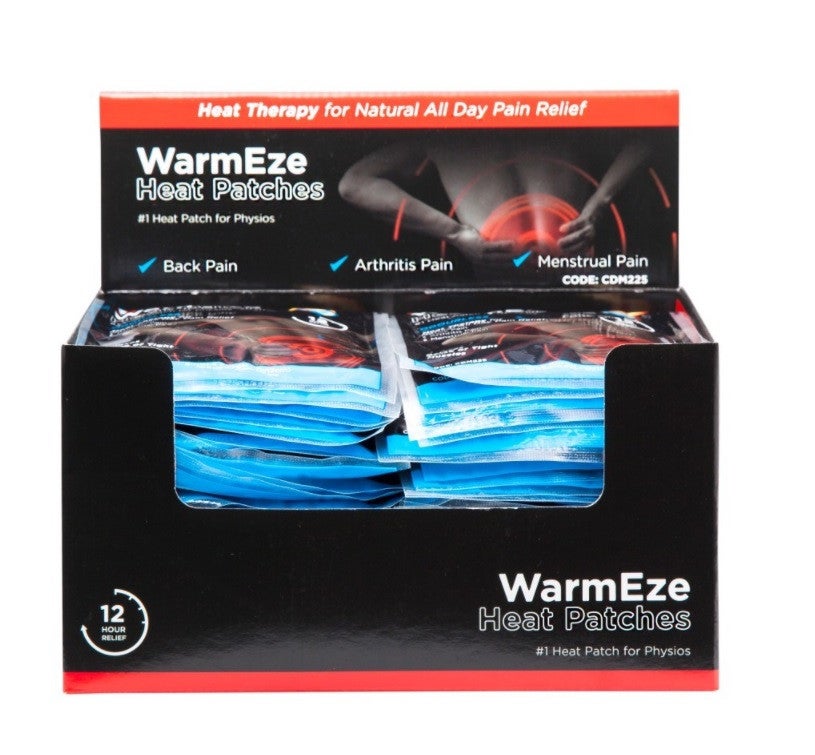 50x Warmze Heat Patches Muscle Back Arthritis Pain Relief Effective Heat Therapy