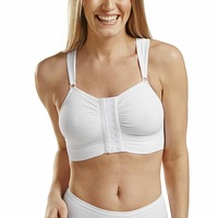 Carefix Bella Post-Op Bra (Hook & Eye Front Closure, Non Adj Straps) - White