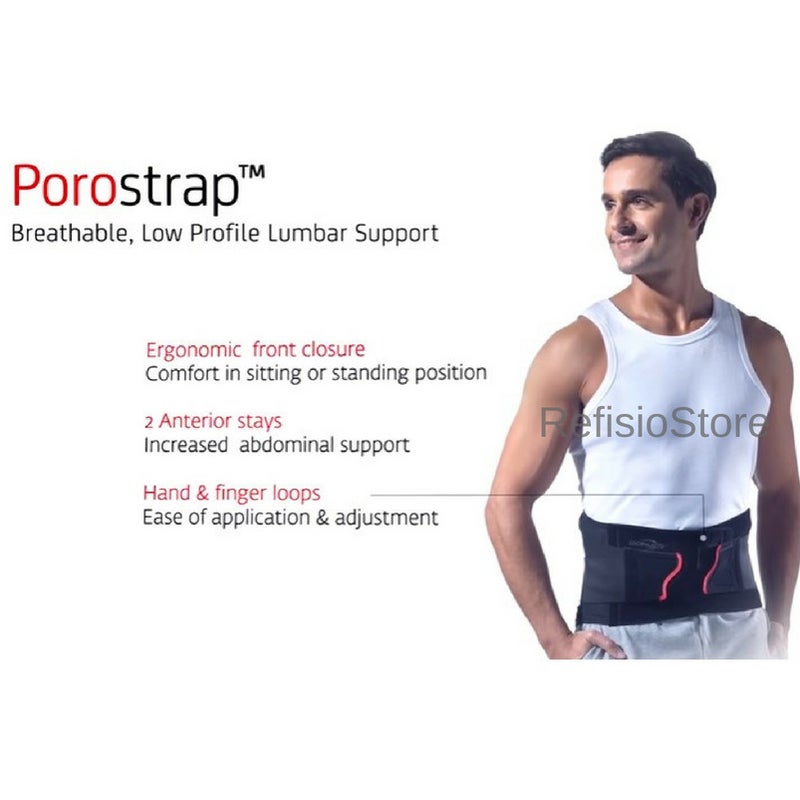 Buy Donjoy POROSTRAP Back Support Brace (Low Profile) - Disc