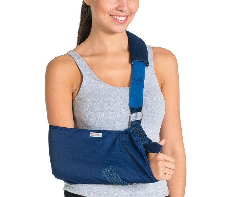 OrthoLife Clinical Shoulder Immobiliser Arm Sling - EasyFit Post Op Arm Shoulder Sling