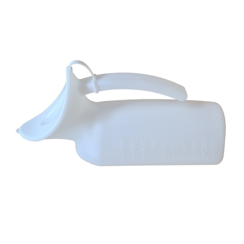 Buy Portable Female Urinal Bottle w/Lid, 1000ml MyDeal