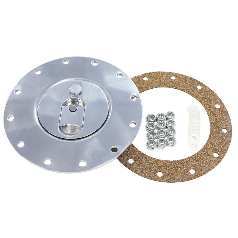 Buy Aeroflow Billet Fuel Cell Cap Assembly Suits All RCI Fuel Cells Polished Finish MyDeal