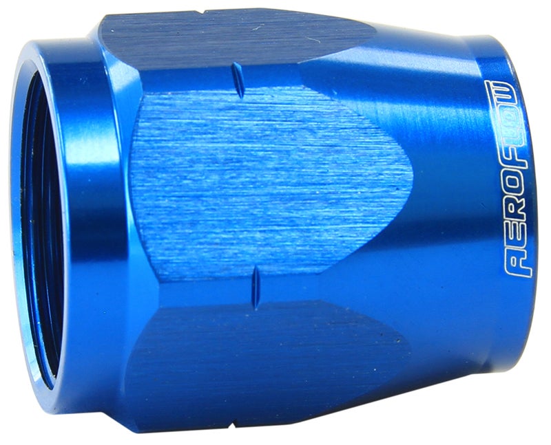 Aeroflow Blue Hose End Socket Cutter Style Fittings Only AF559-20DCBL
