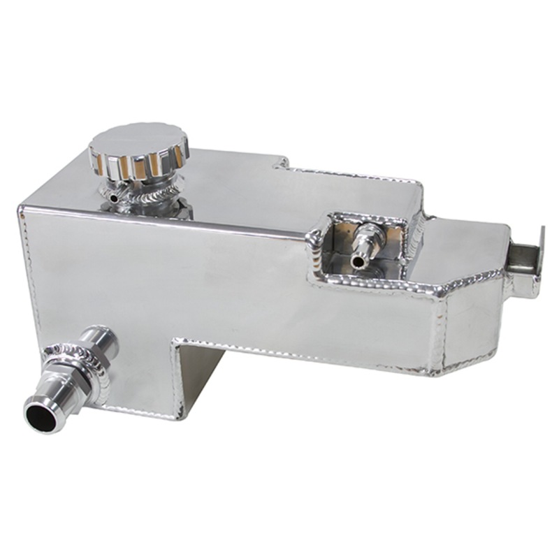 Buy Aeroflow Fabricated Coolant Tank Polished for Holden Commodore VZ