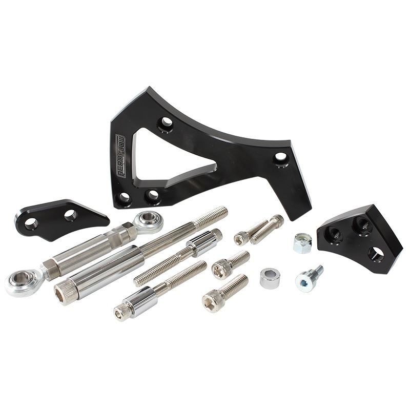 Buy Aeroflow for Ford 351 Cleveland V8 Billet Black Alternator Bracket