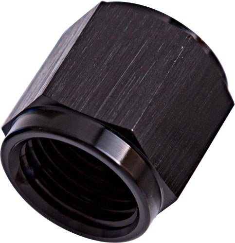 Aeroflow Tube Nut -6AN To 3/8" Tube Black -6AN To 3/8" Hard Line AF818-06BLK
