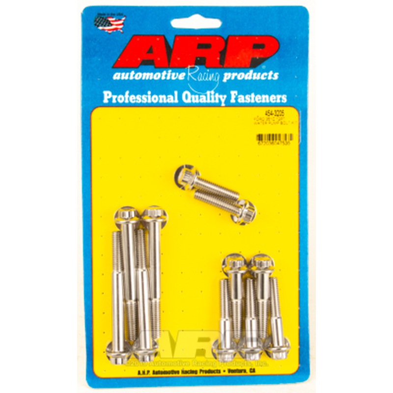 Buy ARP 12Point Stainless Steel Water Pump Bolt Kit Suit for Ford 302