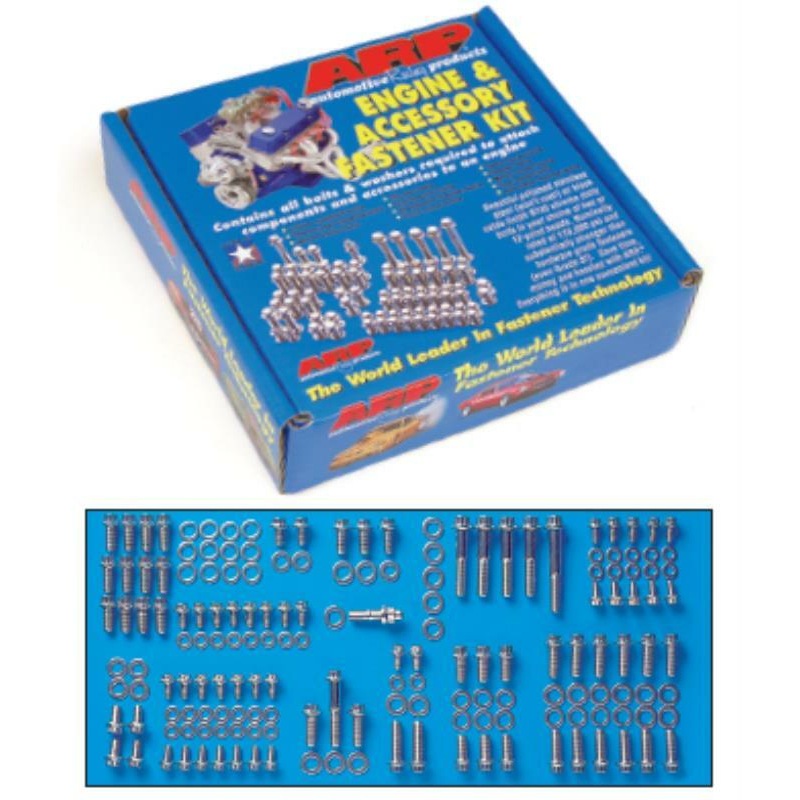 Buy ARP Engine Accessory Bolt Kit Hex Head Black Oxide SB for Ford 302