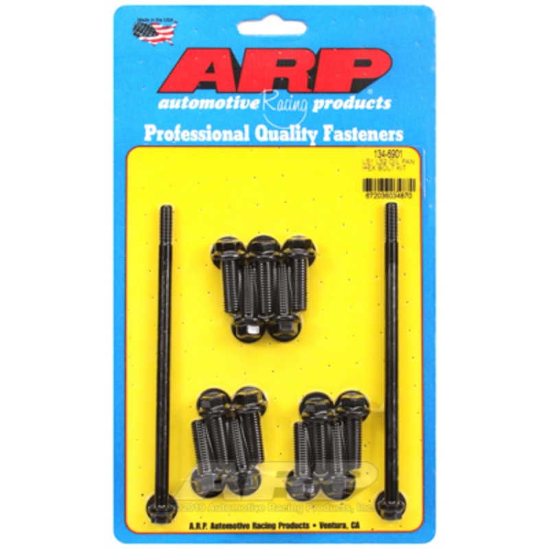 Buy ARP Oil Pan Bolt Set Hex Head Black Oxide Holden LS Series LS1 LS2