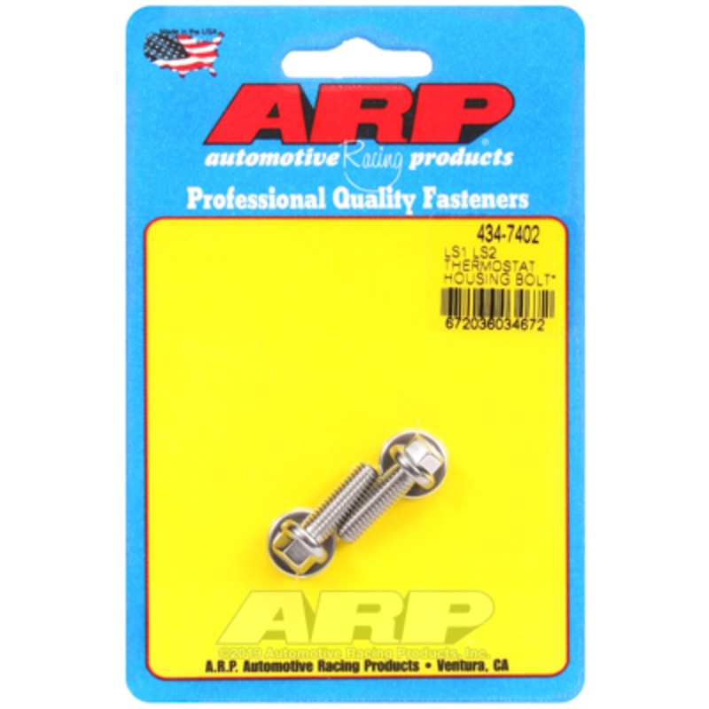 Buy ARP Thermostat Housing Bolt Kit Hex Head Stainless Steel Holden LS1 LS2 LS3 V8 MyDeal