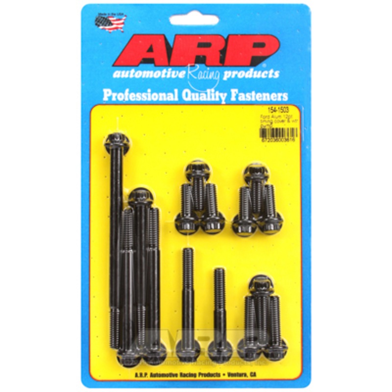Buy ARP Timing Cover and Aluminum Water Pump Bolts Chromoly Black Oxide