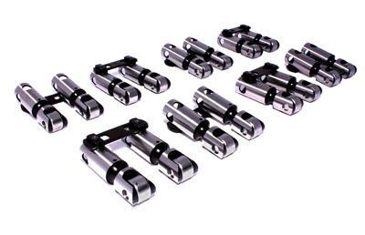 COMP Cams Lifter Endure-X Solid Mechanical Roller Vertical Link Bar .842 in. Dia. Chevrolet Small Block .300 in. Taller Set of 16