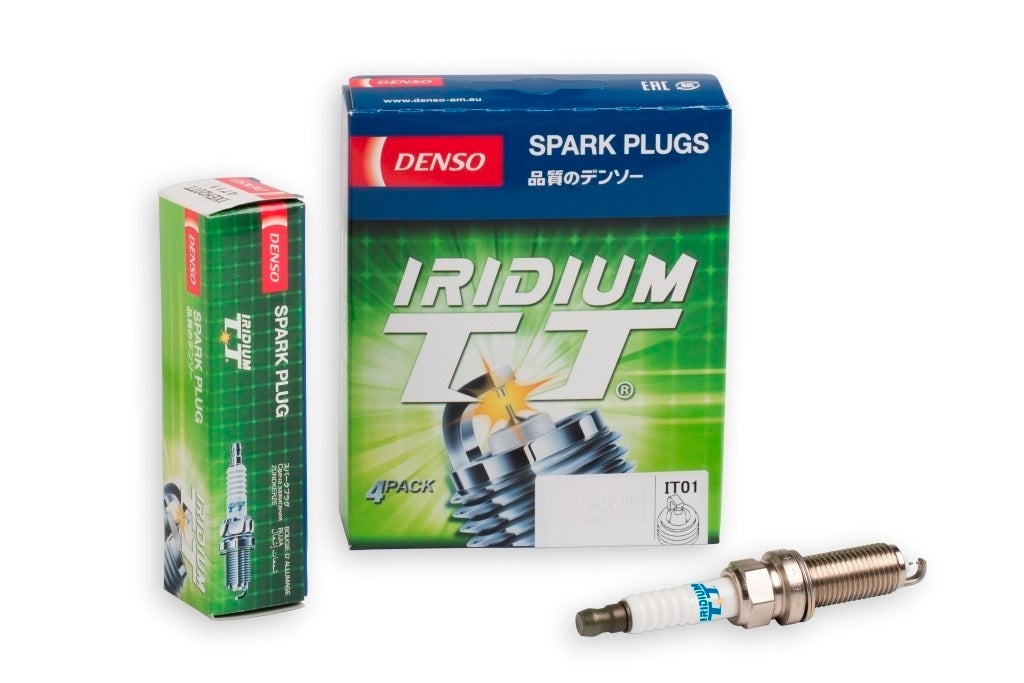 Denso Iridium TT spark plugs Audi 100 44 44Q C3 2.3L 5Cyl 10V NF