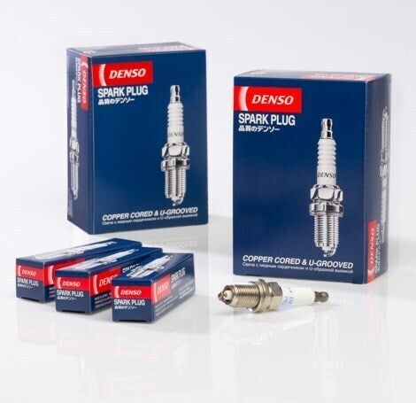 Denso spark plugs for Toyota Town Ace SBV KR42 7K 1.8L 4Cyl 8V