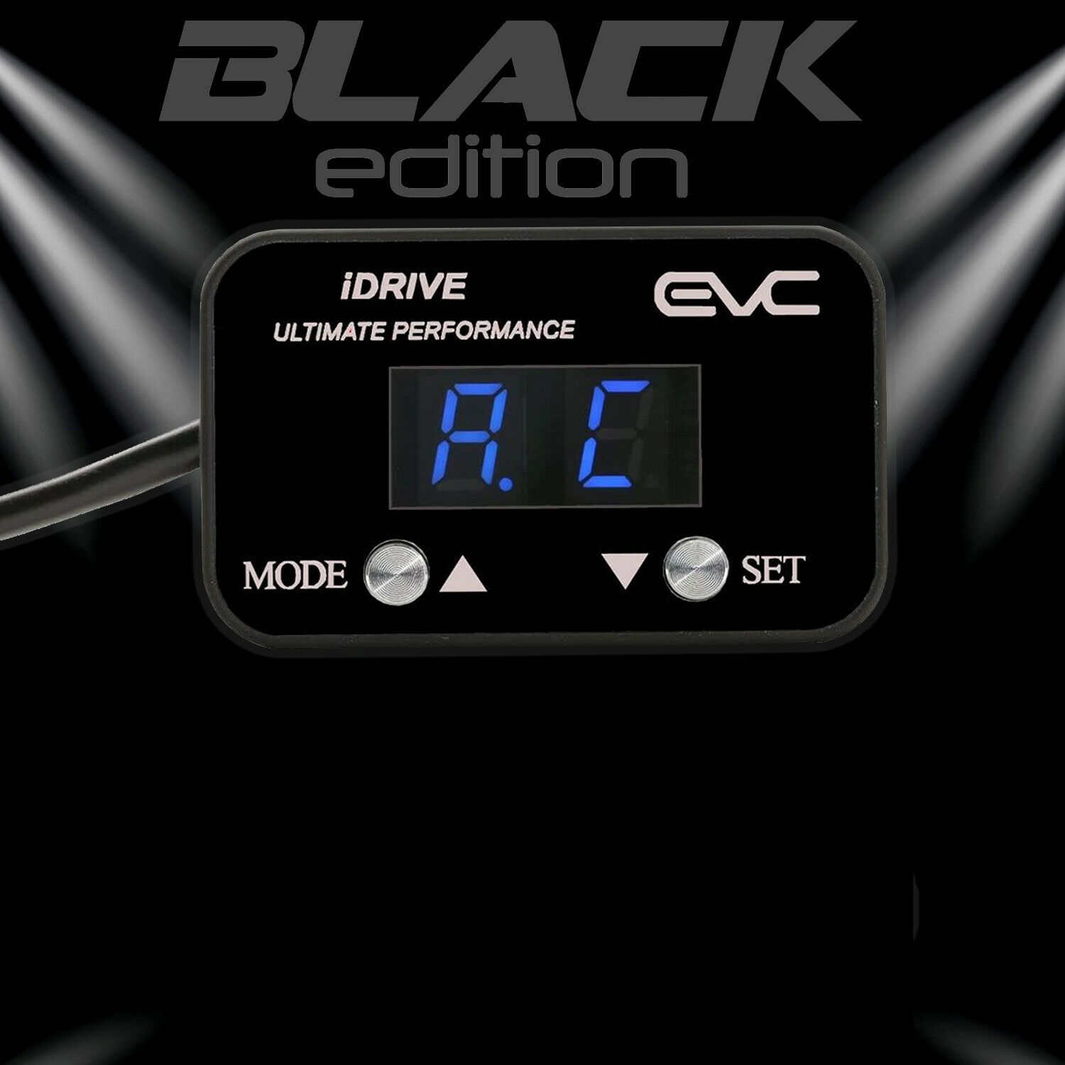 EVC iDrive Throttle Controller black for Volkswagen Eos 2006-On EVC201L