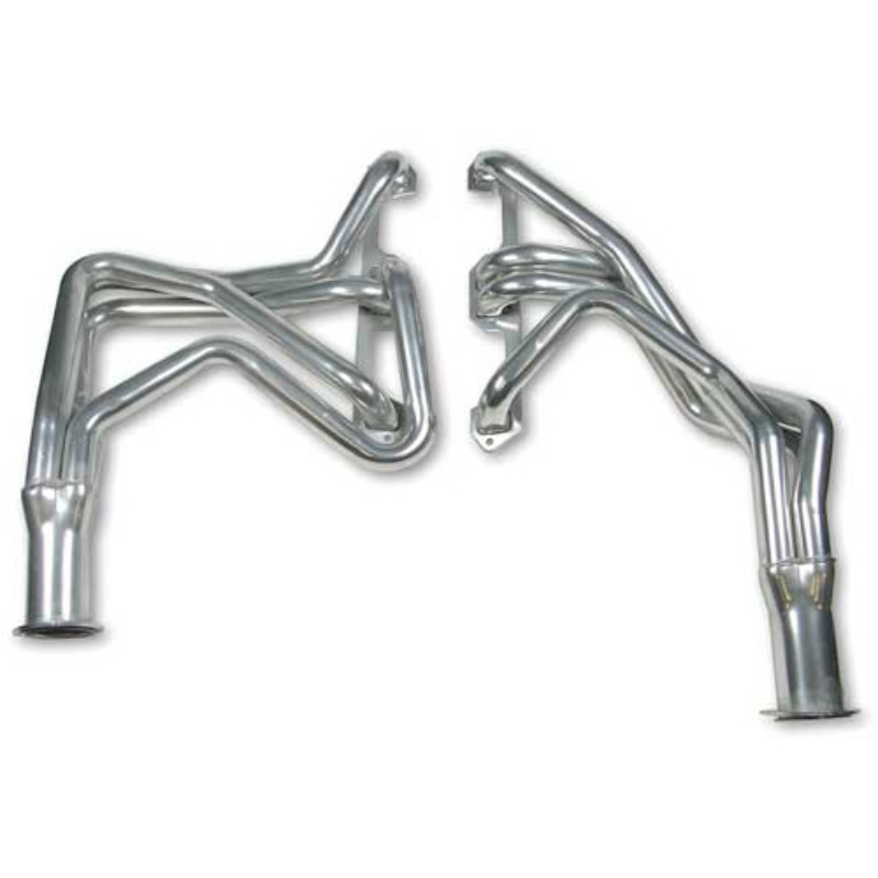 Flowtech Full Length Headers 1-5/8" x 3" Ceramic Coated Suit Dodge Barracuda Challenger Charger 273-360 V8