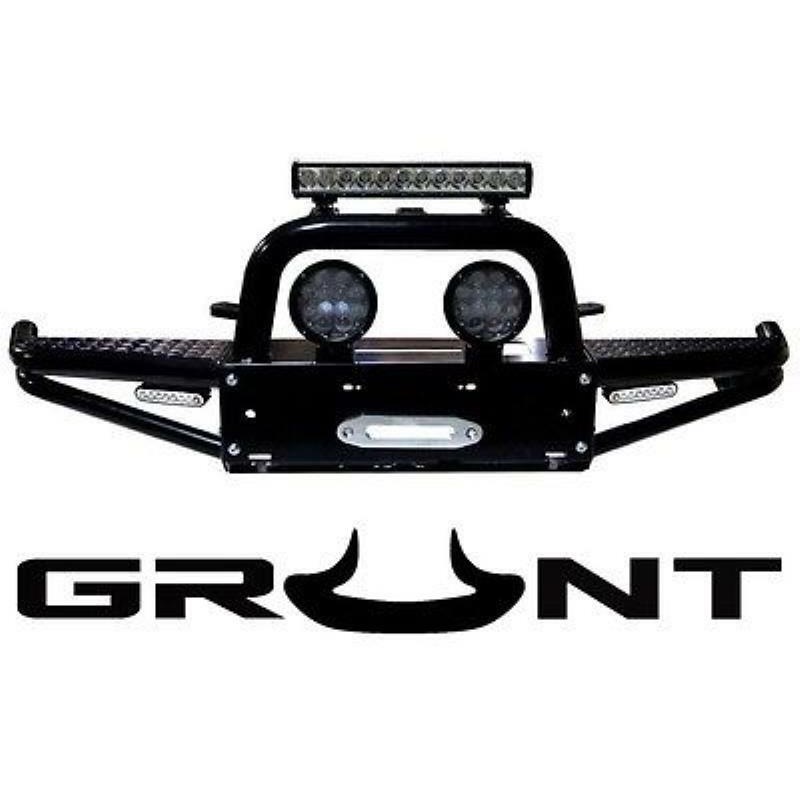 Buy Grunt 4x4 Bull Bar Winch Compatible Bar for Toyota Landcruiser 80