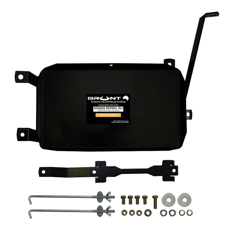 Buy Grunt 4x4 Dual battery tray for Nissan Patrol GU TB48DE 4.8 petrol