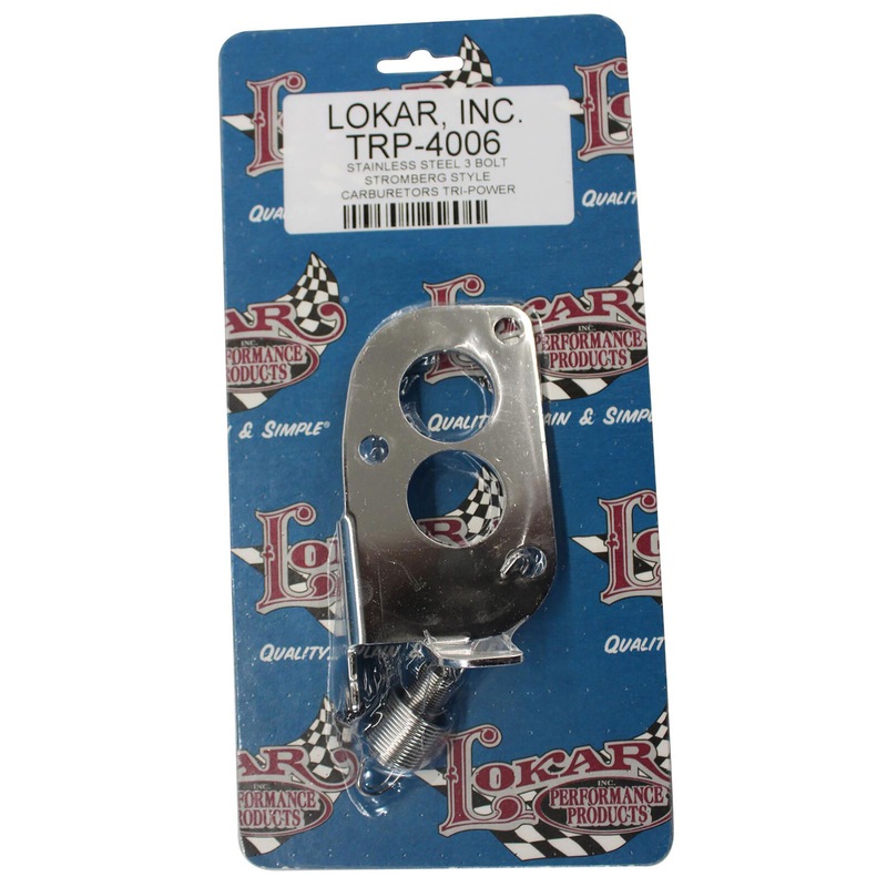 Buy Lokar Throttle/Kickdown Cable Mounting Bracket 3 Bolt Stromberg