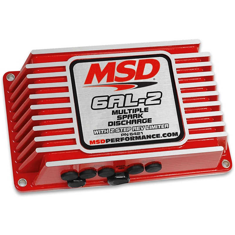 Buy MSD 6AL2 Ignition Control Red Digital Capacitive Discharge with