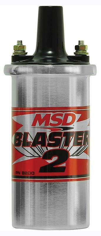 MSD Blaster 2 Coil Chrome w/Ballast Hardware MSD8200
