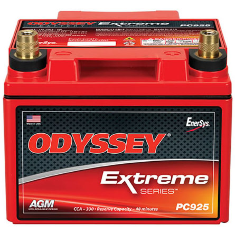 Odyssey 12V Extreme Series AGM Battery with Metal Jacket 380 CCALxWxH 168mm x 18
