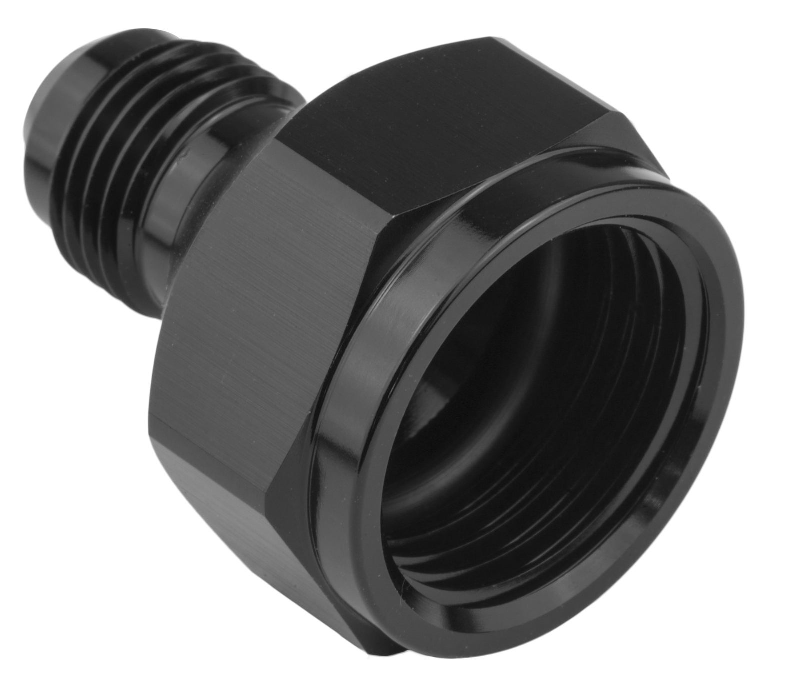 Proflow Female Adaptor -12AN To -10AN Male Reducer Black PFE950-12-10BK