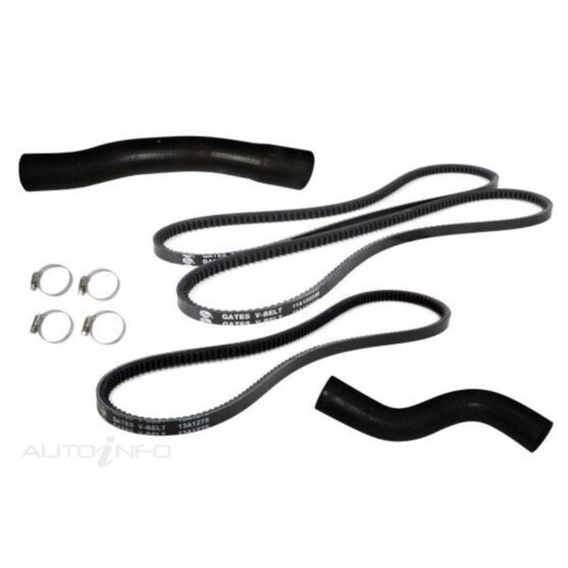 Buy Gates radiator hose & fan belt kit for Toyota Landcruiser 80 4.2