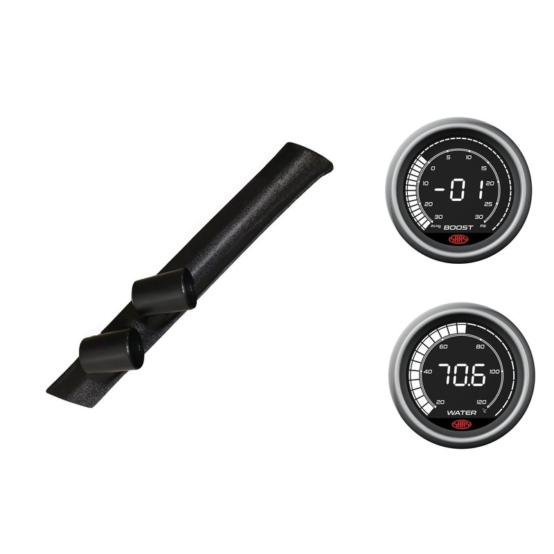 Buy SAAS pillar pod boost/vacuum water temp gauges for Nissan Patrol GQ