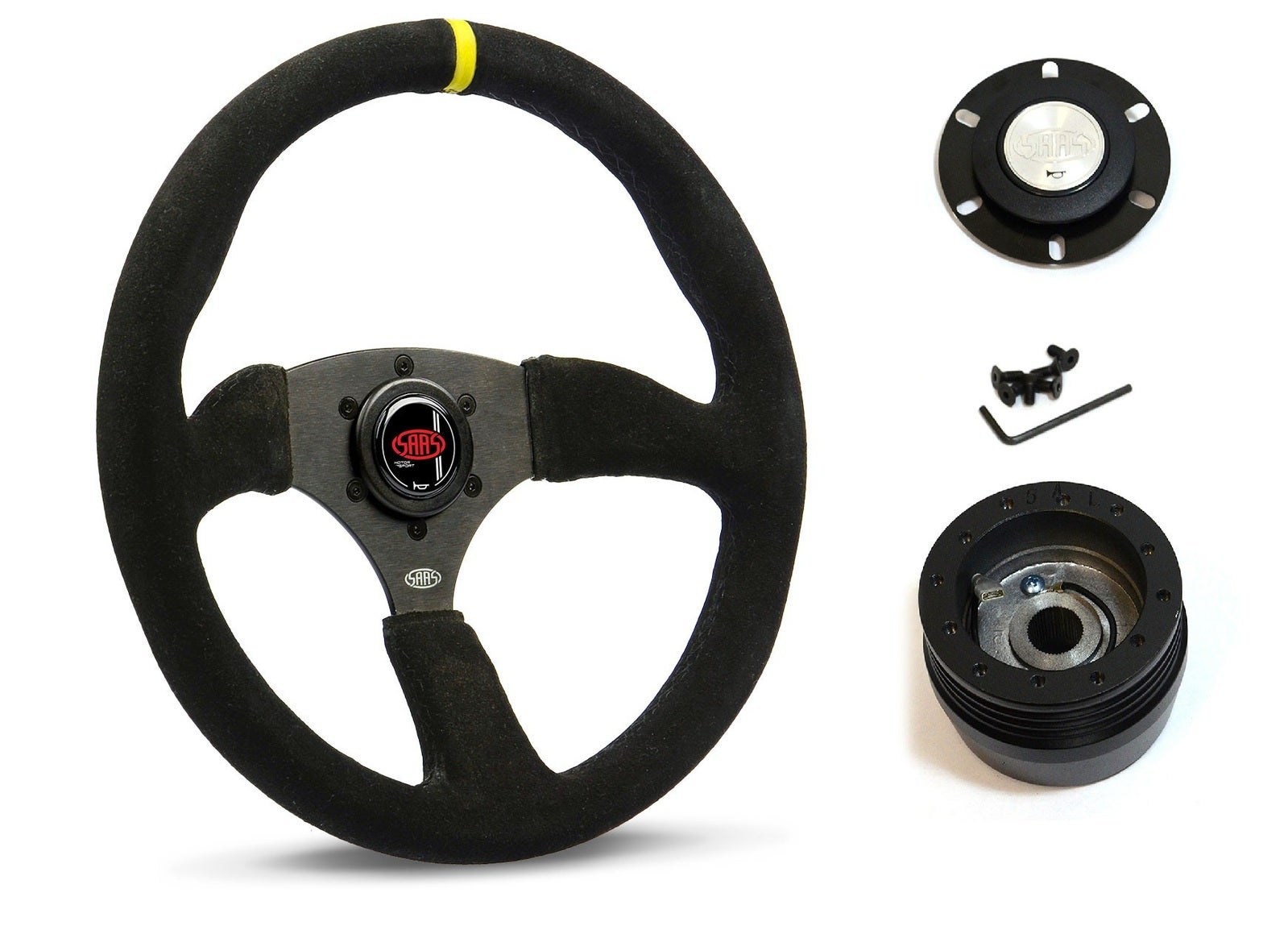 SAAS Steering Wheel SWMS2 & boss for Toyota Corona RT140 RT120 RT132 RT133 T18 2000