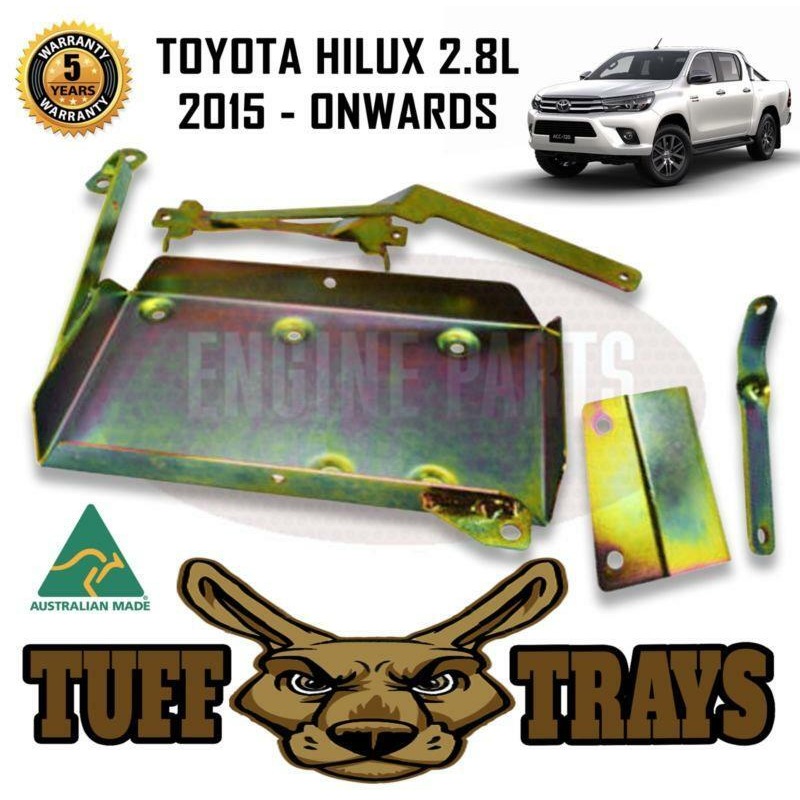 Buy Tuff Trays Dual Battery Tray For Toyota Hilux GUN123 126 136 156 2