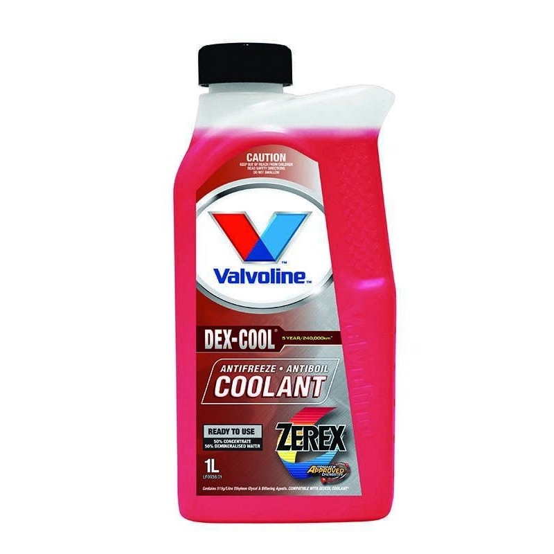 Valvoline Zerex DexCool Radiator Coolant Premix 1 litre MyDeal