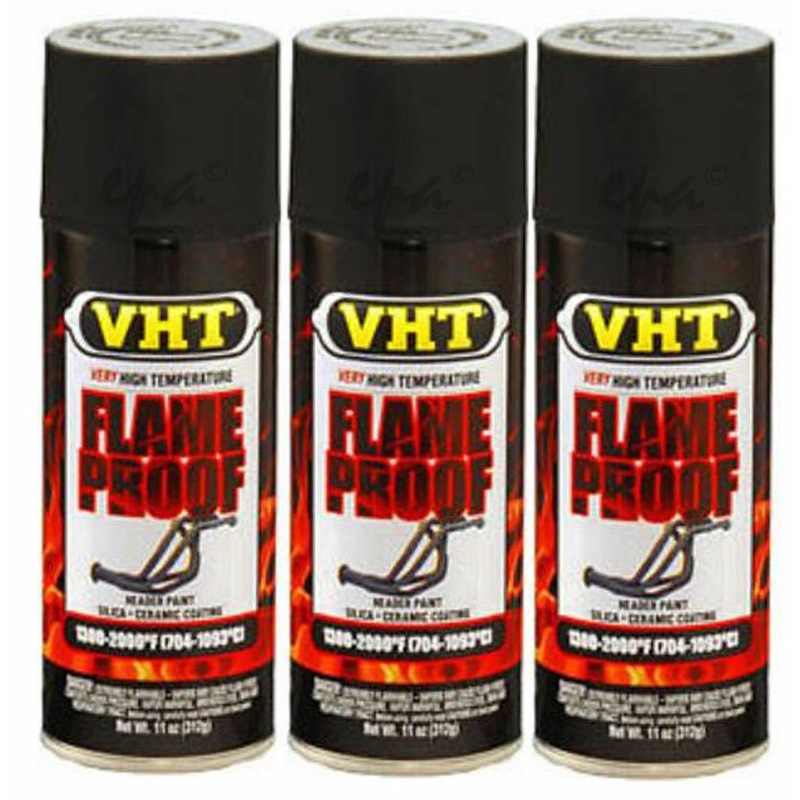 Buy VHT Flame Proof Header Exhaust Spray Paint High Temperature Flat ...