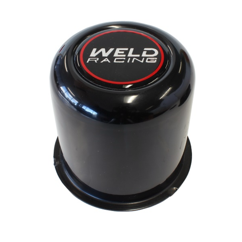 Weld Racing Replacement Wheel Centre Cap Black Suit 5-Stud Weld Wheel, 3" Tall