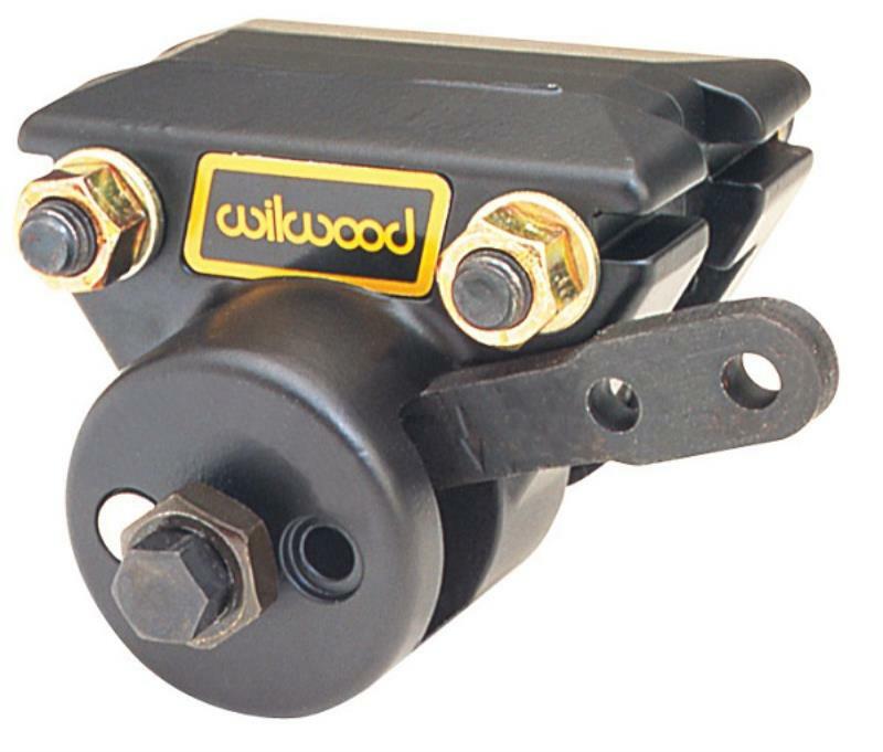 Wilwood Mechanical Spot Calipers L/H, Black 1.62" Bore Size, 0.81" Disc Width