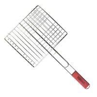 Willkon 46.5CM Stainless Steel BBQ Grill Tool Vegetable Clip