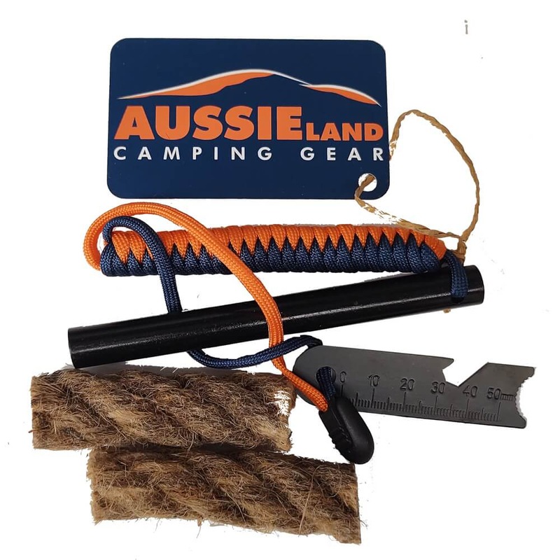 Buy Aussie Land Surviving Fire Starter Ferro Magnesium Rod MyDeal