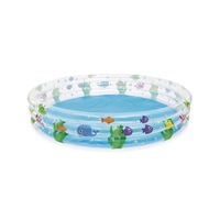 Bestway 1.83m Inflatable Deep Dive 3-Ring Pool