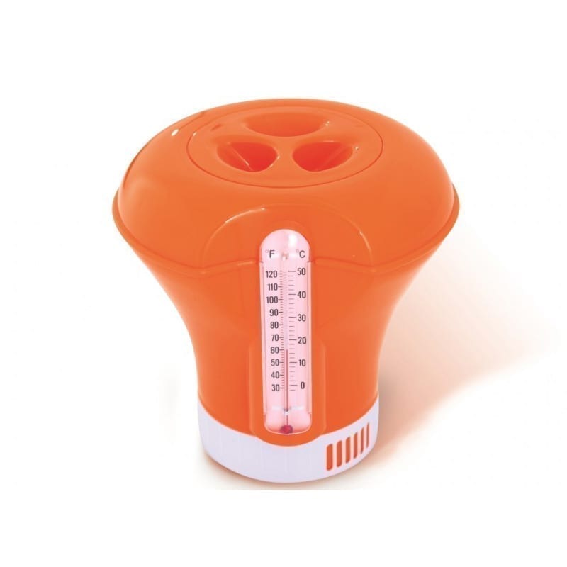 Buy Bestway 18.5cm Chemical Floater Chlorine Dispenser With Thermometer